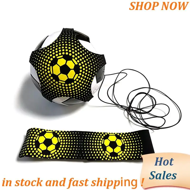 

ABVB-Football Kick Throw Solo Practice Adjustable Waist Belt Soccer Ball Control Training Equipment Children Training Belt