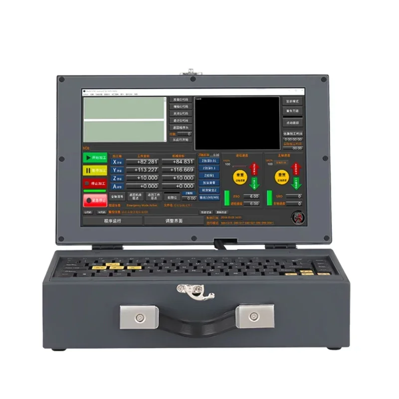CNC Mach3 touch screen Industrial Control Computer 14 inch with RS232 serial port Windows XP system for universal CNC router