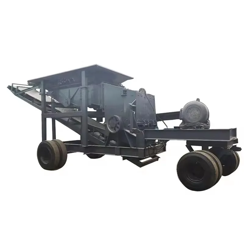 Large Capacity Mining Quarry Stone Crushing Machine Price Portable Stone Crushing Plant Mobile Rock Crusher for Mine Crushing