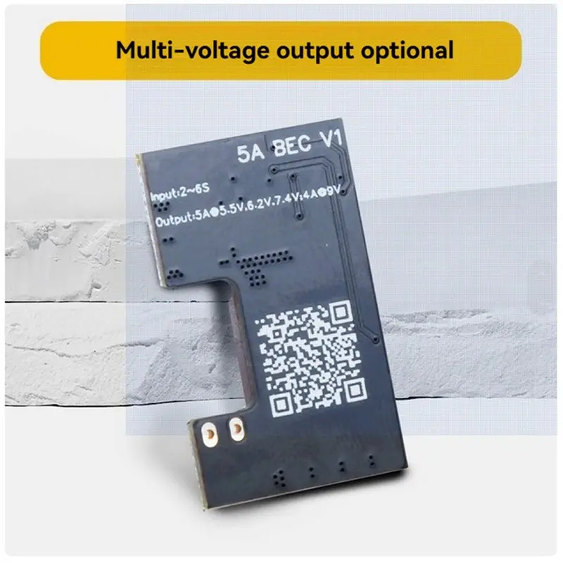 Y44A BEC Voltage Reduction Module 7A Multiple Voltage Output Step-Down Module for RC Aircraft Fixed Wing FPV Drone