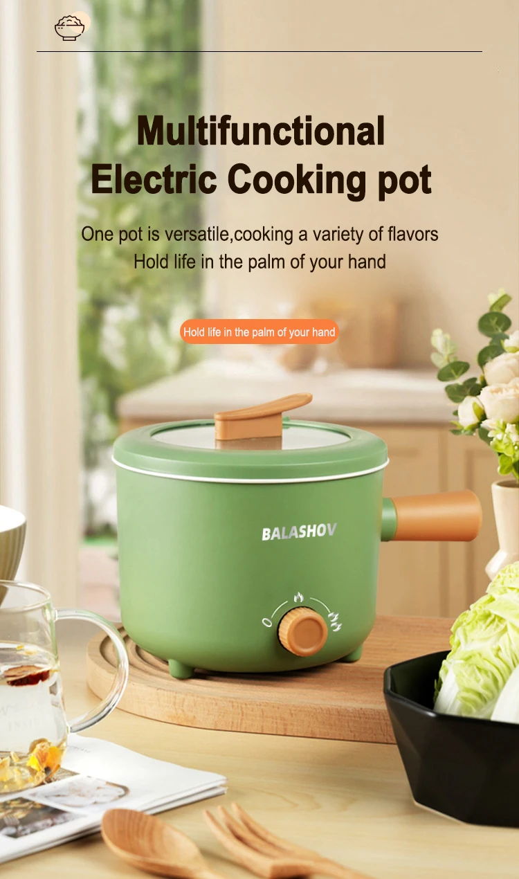 220V Elektrischer Reiskocher Multifunktionale Eintopfpfanne Antihaft-Kochgeschirr für die Küche Angebot Multicooker Hot Pot Haushaltsgerät – Detail 1