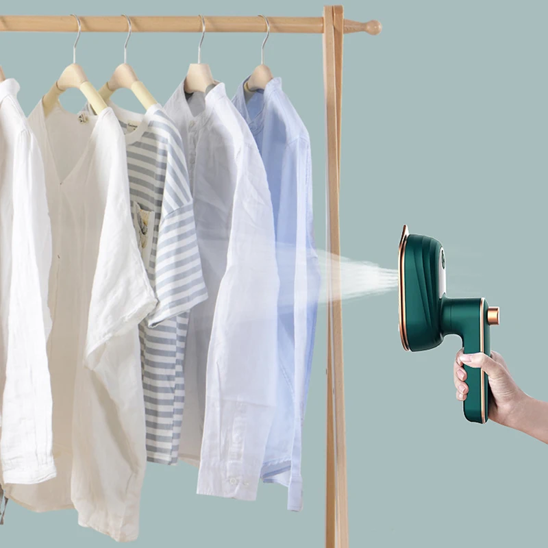 Foldable Mini Iron Garment Steamer Machine Portable Steam Iron Dry And Wet Steam Iron For Clothes 33w Home Travel Steamer G262