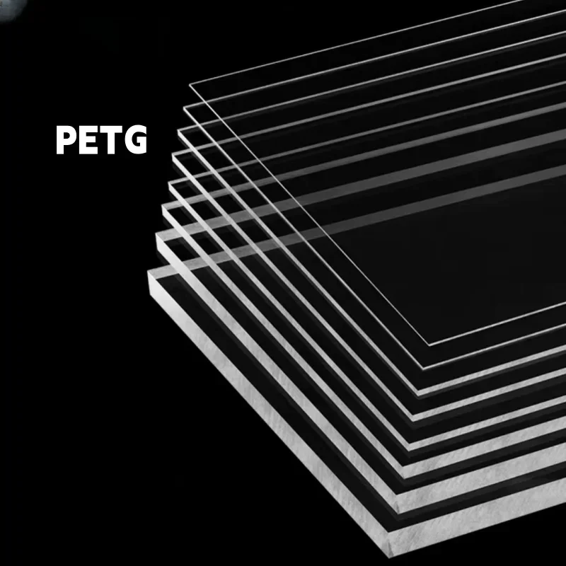 PETG Transparent Polyethylene Terephthalate Board Food Grade Materials Blanks Plate  Plastic Sheet  Blanks Plate