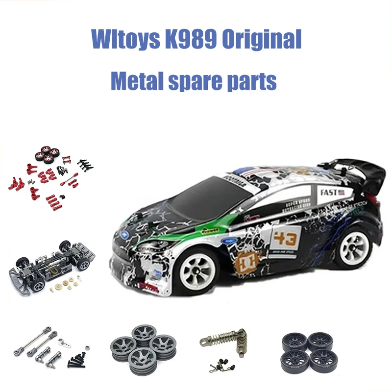 

WLtoys Rc Car Auto Metal Parts 1/28 K989 284161 284010 284131 K969 K929 K939 Upgrade Pull Rod Steering Cup and Other Auto Parts