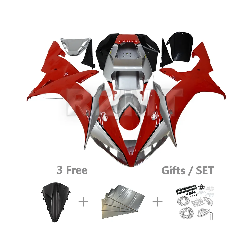 

Motorcycle Fairing Kit For YAMAHA R1 2002-2003 YZF YZF-R1 ABS Plastic Fairings Body Kits Set High Quality Accessories Y1003-117a