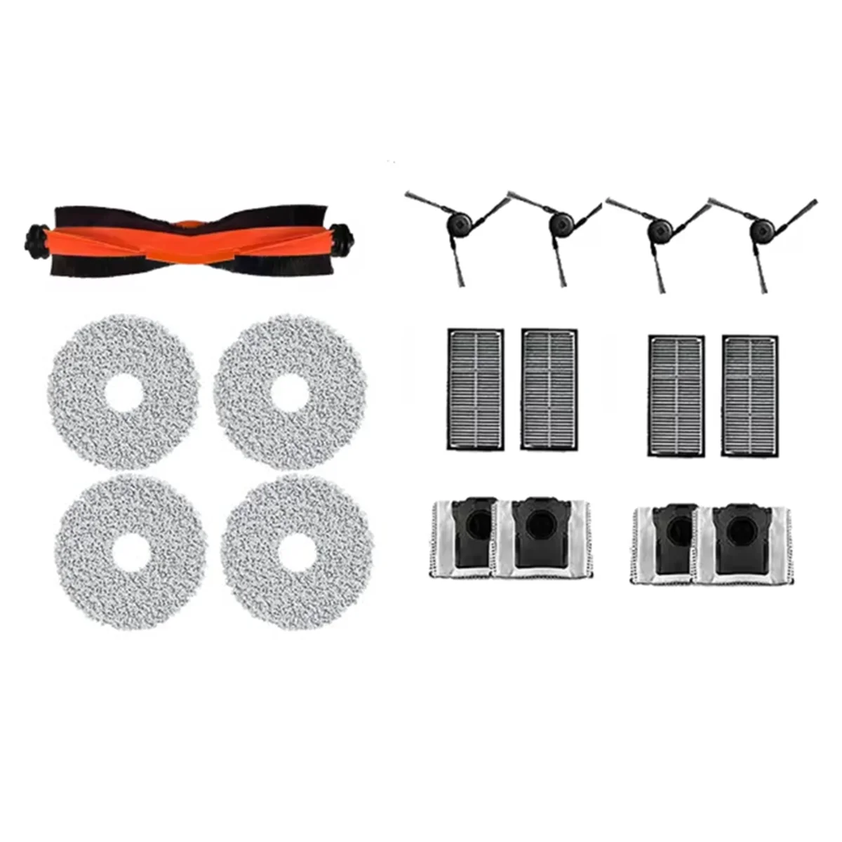 

FZFZ для Bot X40 Ultra/M40 D110CN, детали для пылесоса, основная боковая щетка, тканевый мешок для пыли, фильтр