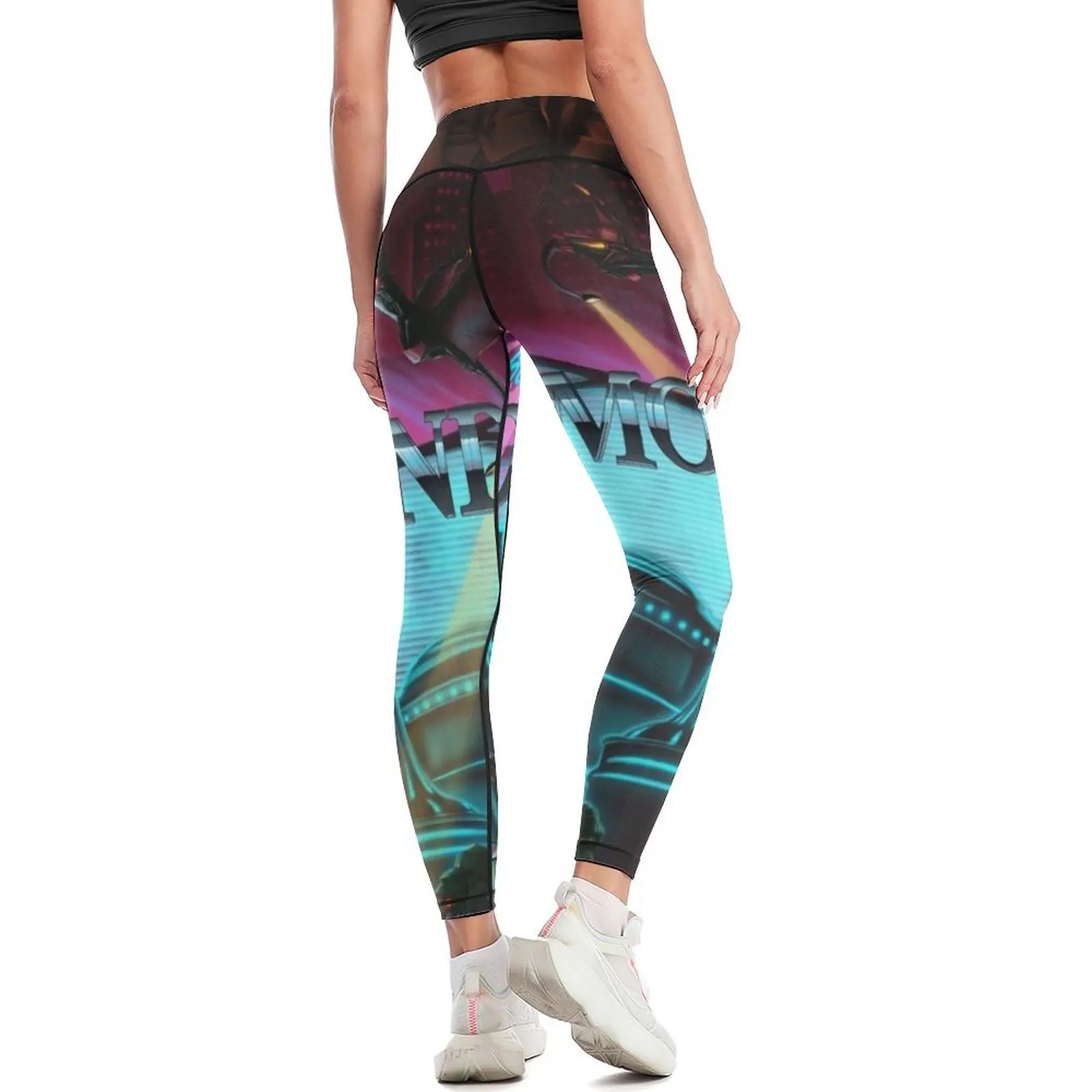 TESIII: Remix Leggings jogging pants joggers for Women's gym Fitness woman Womens Leggings image 3