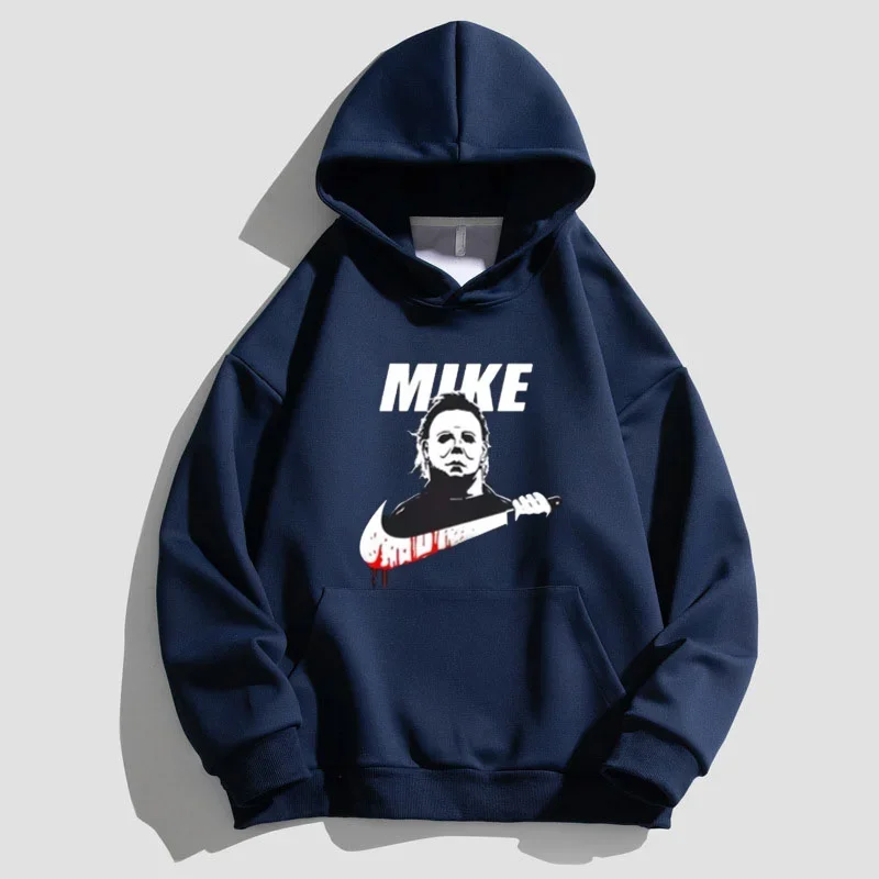 Halloween Michael Myers felpa con cappuccio uomo donna film Horror felpe con cappuccio Hip Hop felpe cappotti Pullover maglione in pile marca Unisex