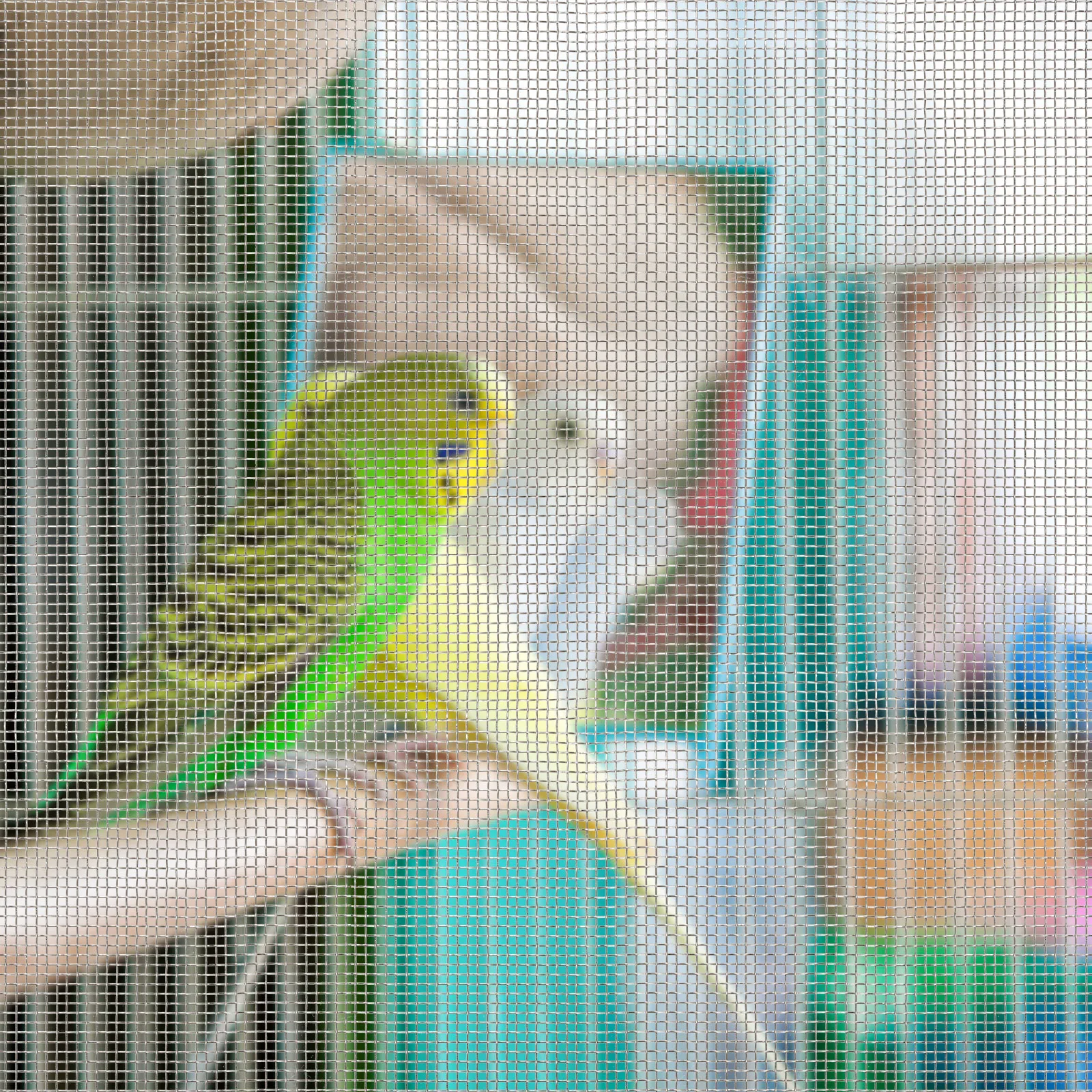 

1pcs Stainless Steel Screen Roll Fine Holes Metal for Filtering Ventilation Garage Door Sift Silver Wire Mesh Screen