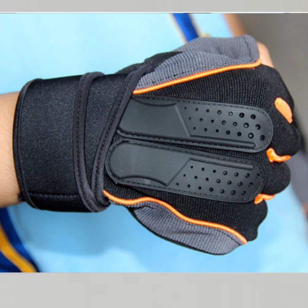 

1 Pair Anti-Slip Fitness Training Gloves Half Finger Wrist Support Protective Workout Gloves For Weightlifting Dumbbell Exercise