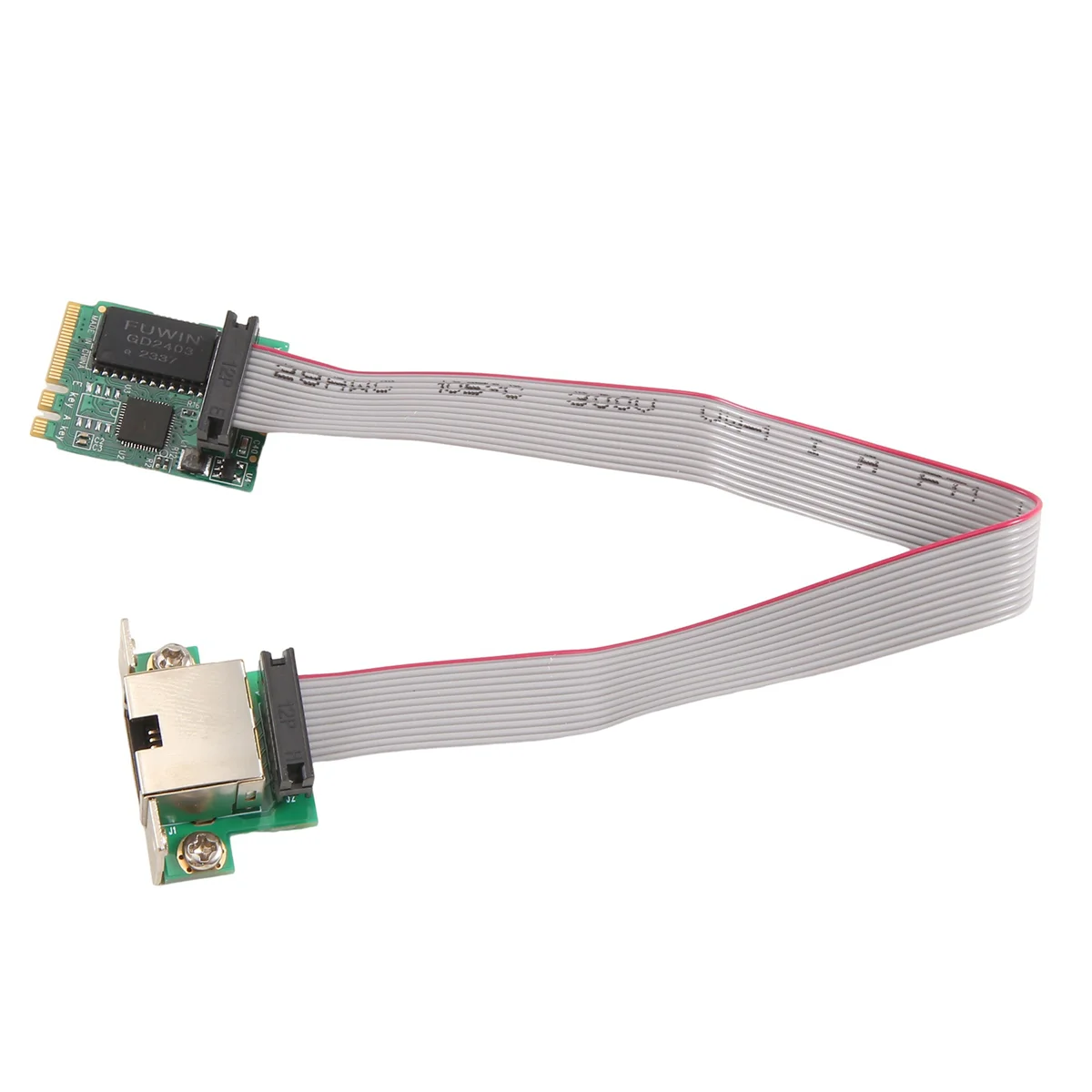 M.2 A+E KEY 2.5G Ethernet LAN Card RTL8125B Industrial Control Network Card M.2 Gigabit Ethernet Network Card