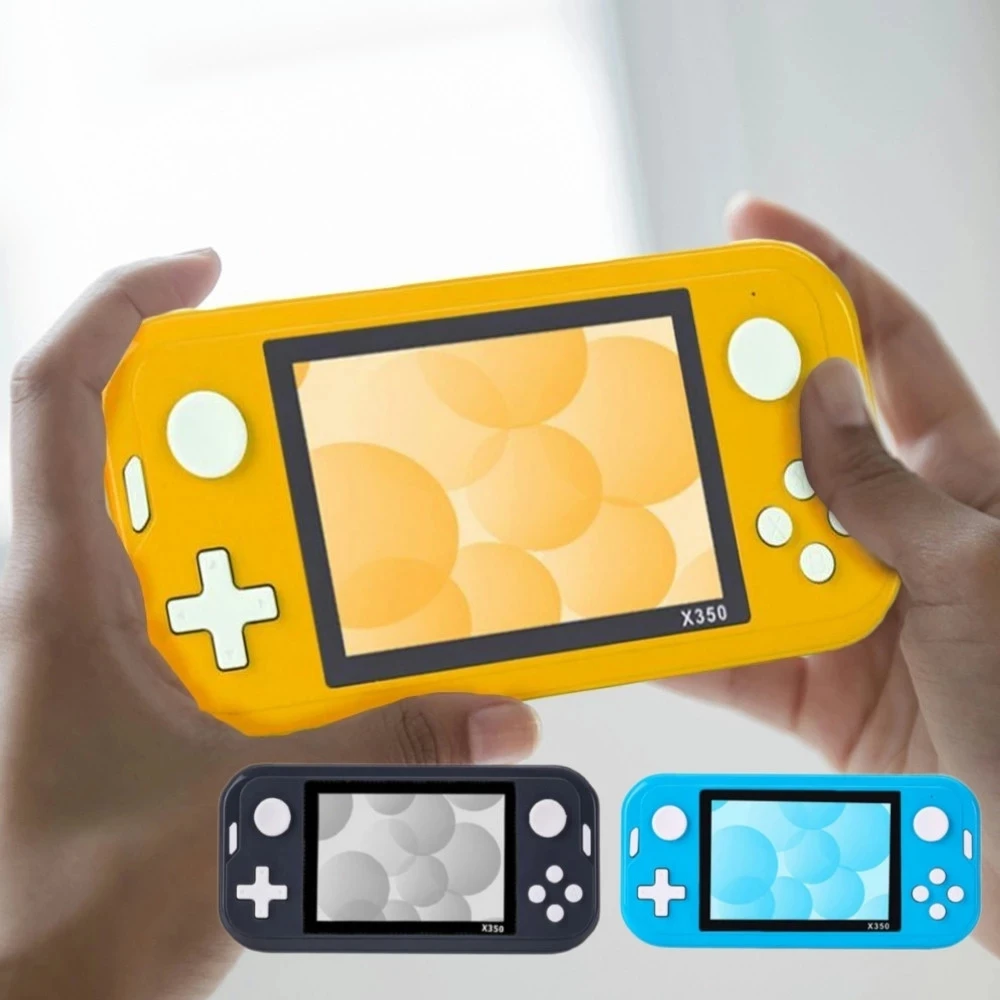 

New Handheld Game Player X350 Video Game Console Retro Console With 6000+ Games 3.5 Inch IPS Screen For GBA/MD/FC 10 Emulators