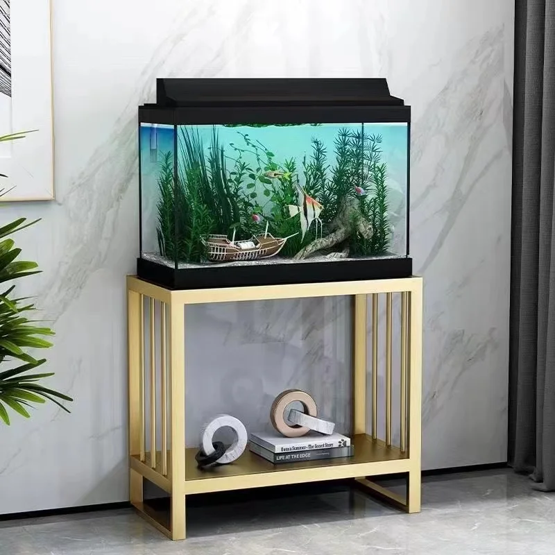 

Living room Dangbei fish tank shelf fish tank rack Multi-layer fish tank table placement cabinet Customized base