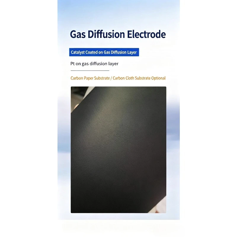 PEM Gas Diffusion Electrode Pt Loaded Carbon Paper 0.5mg/cm² Pt Loading For Proton Exchange Membrane Fuel Cell