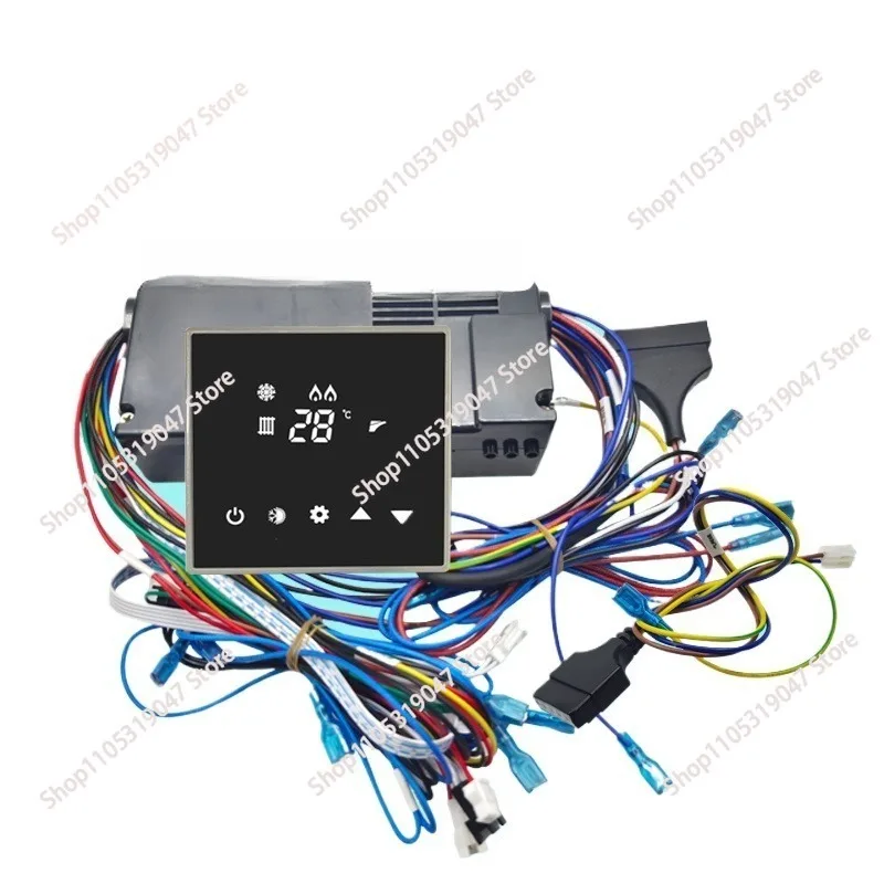 Universal second generation square screen wall hanging boiler universal main board digital display AC DC casing board