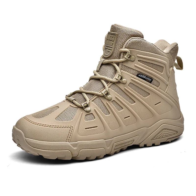 Dickies Outdoor Hiking Boots for Men, Anti-Slip Durable Lightweight Tactical Assault Boots, Mountain Trekking Shoes