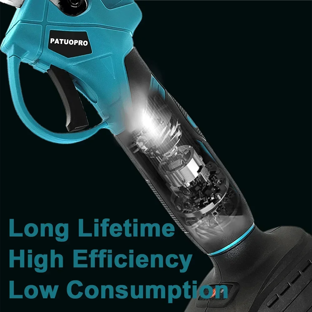 30MM Cordless Brushless Electric Pruning Shear Tree Bonsai Pruner Branches Cutter Power Tool For Makita 18V Battery(No Battery)