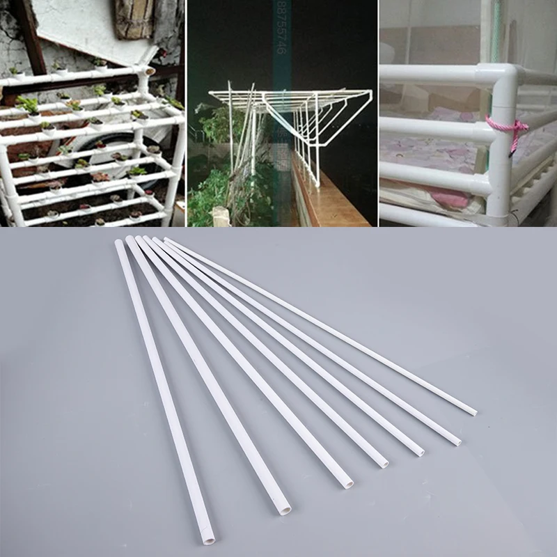 50cm OD 6mm To 14mm PVC Pipe Irrigation Fish Tank Aquarium Drainpipe Water Tube