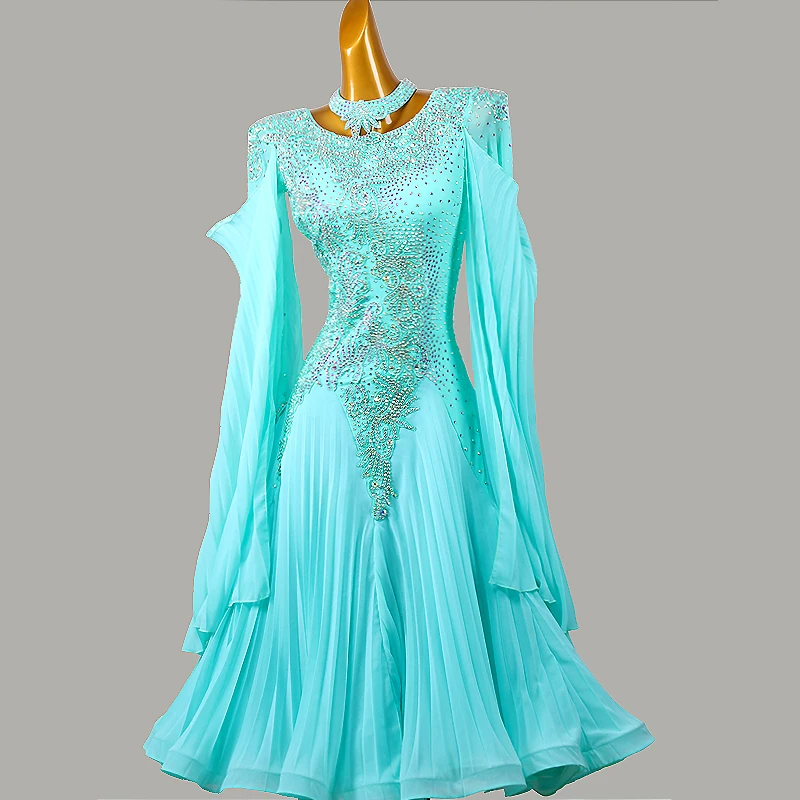 Ballroom Dance Competition Dresses Dance Costumes Waltz Dress For Dancing Clothes Dance Wear Dress Rumba Standard Ballroom Dress