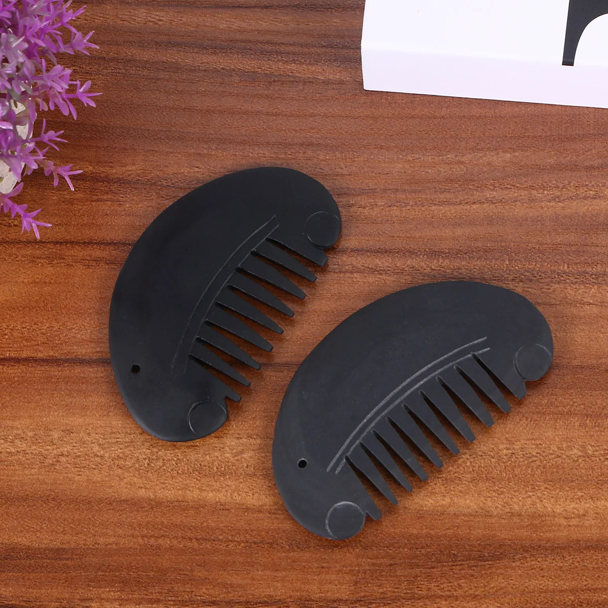 

2 шт., массажная расческа для волос с нефритовым камнем, натуральный скребковый массажер для кожи головы для мужчин и женщин, инструмент для предотвращения выпадения волос, релаксации