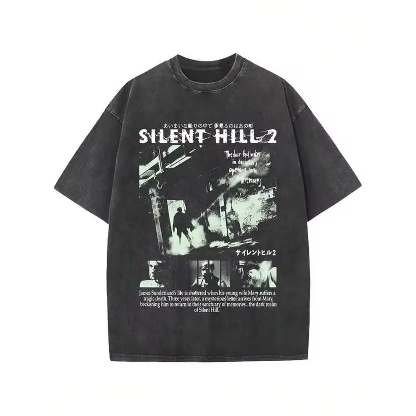 1 Piece, 230g Washed, Quiet Printed T-Shirt, High-Quality Wax Printed Cotton Retro Fashion Brand T-Shirt, Suitable For Summer T-Shirt With A Certain Thickness, Holiday Gift
