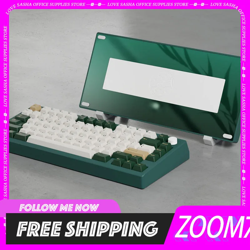 

Zoom 75 R2 Keyboard Kit Cnc Mechanical Customization Rgb Screen Wireless Bluetooth Gaming Keyboard For Office Computer Gifts