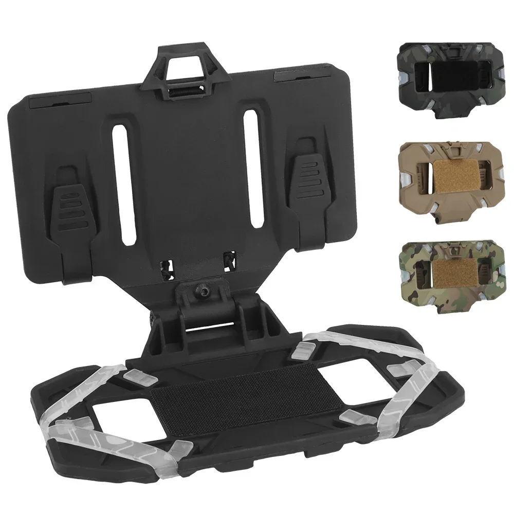 

MOLLE Mobile Phone Holder Folded Navigation Board Tactical Vest Chest Rig Molle Phone Navigation Hang Board for Hunting