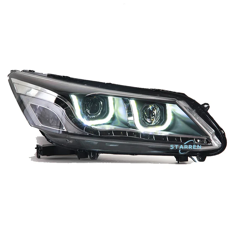 Original quality New Car Accessories Car Light Lamp Head Lamp Xenon Front Headlights For Hondas Accord 9 generation 2013-2015