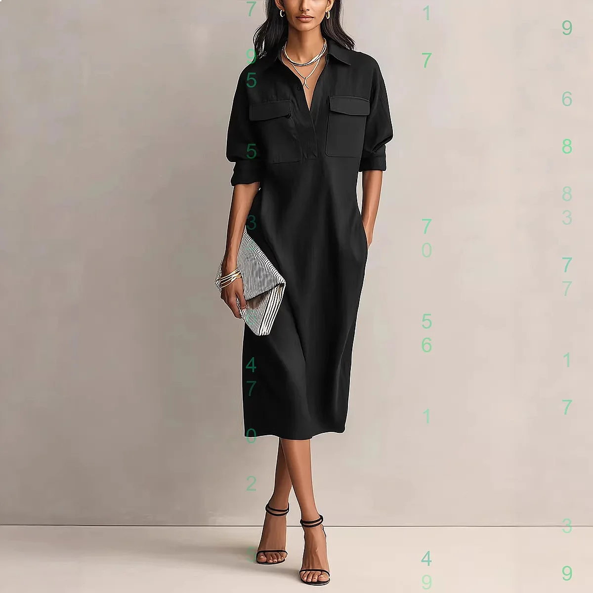 

French Elegant Shirt Dress with Belt Pockets Slim Fit Spring Summer Blouse Top Dresses Jumpsuit Playsuit