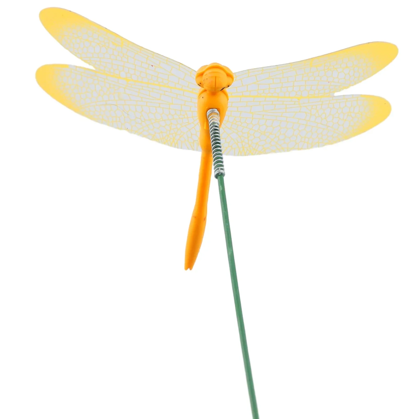 

Dragonfly Beautifully Crafted Dragonfly Stakes for Garden Flower Bed and Plant Box Enhancement Set of 10 Random Colors