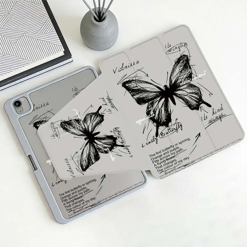 Multi-Angle 360° Rotate Acrylic Cover For IPad Mini6 8.3 Pro 10.5 Pro11 iPad 10.2 7/8/9 4/5 10.9 10th iPad A16 2025 11 Air11/13