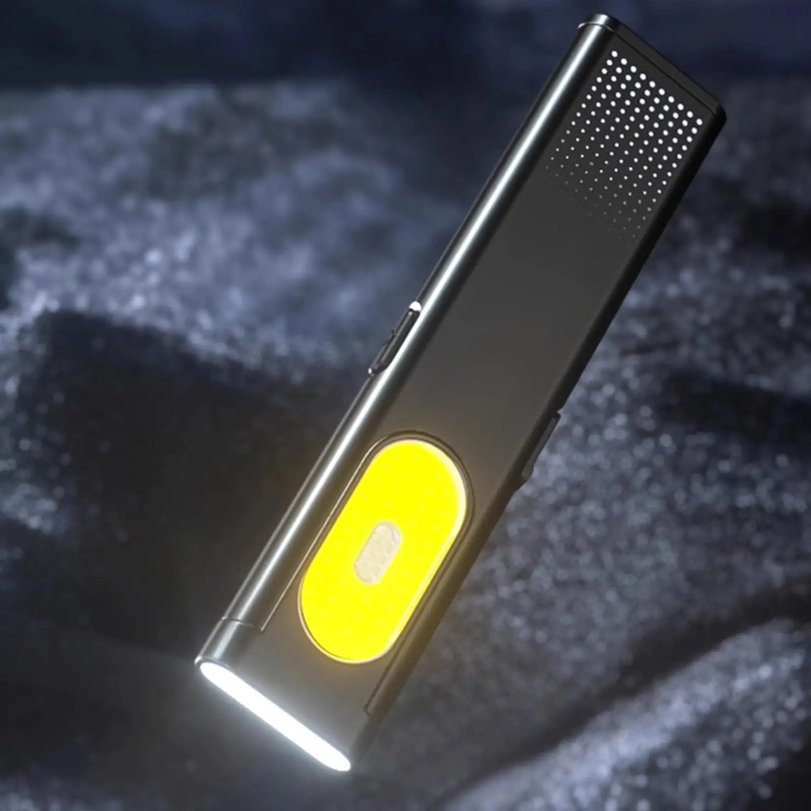 Small Flashlight Rechargeable Multi-Functional Lightweight Portable Flashlights With Magnetic Base & Clip For Night Walking