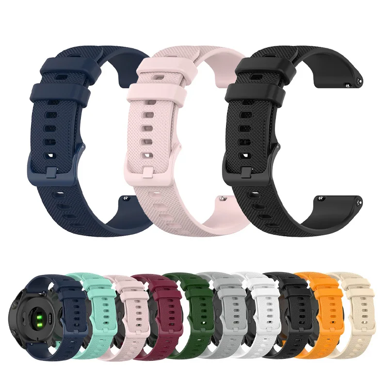 1PCS Watch Strap for Polar Pacer Ignite 3/2/1 Vantage M2/V3/M Grit X Coros Pace 3 Apex 2 Pro Smartwatch Silicone Bracelet Band