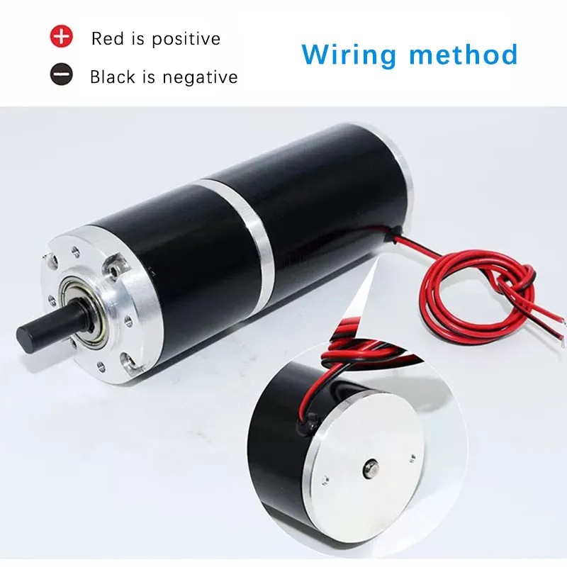 CM45-4575 DC Planetary Reduction Motor High Power 24V12V Large Torque Diameter 45MM Motor
