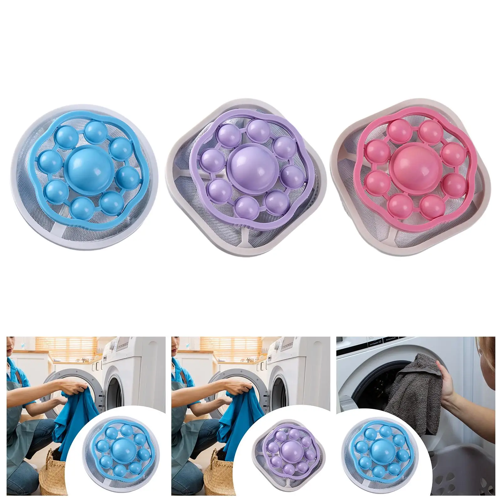 Laundry Cleaning Decontamination Reusable Supplies Catcher for Laundry