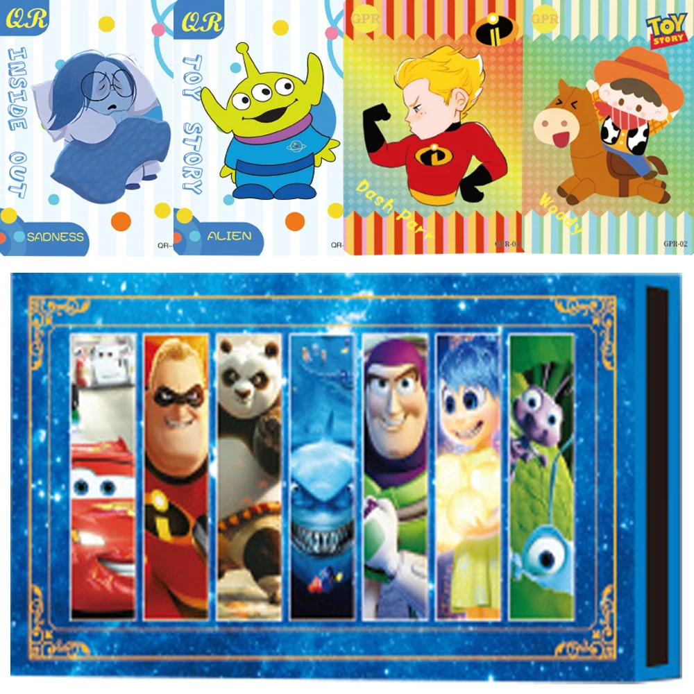 

Wholesale Anime Story Series Cards for Children Disney Nemo Woody Bob Parr Character Wonderful Adventure Cards Christmas Gifts