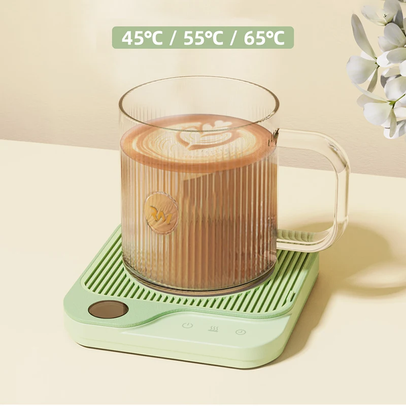 30W 커피 머그 워머 컵 히터 가열 패드 전기 핫 플레이트 3단계 온도 조절 워머 코스터 (우유, 차, 물용) 220V