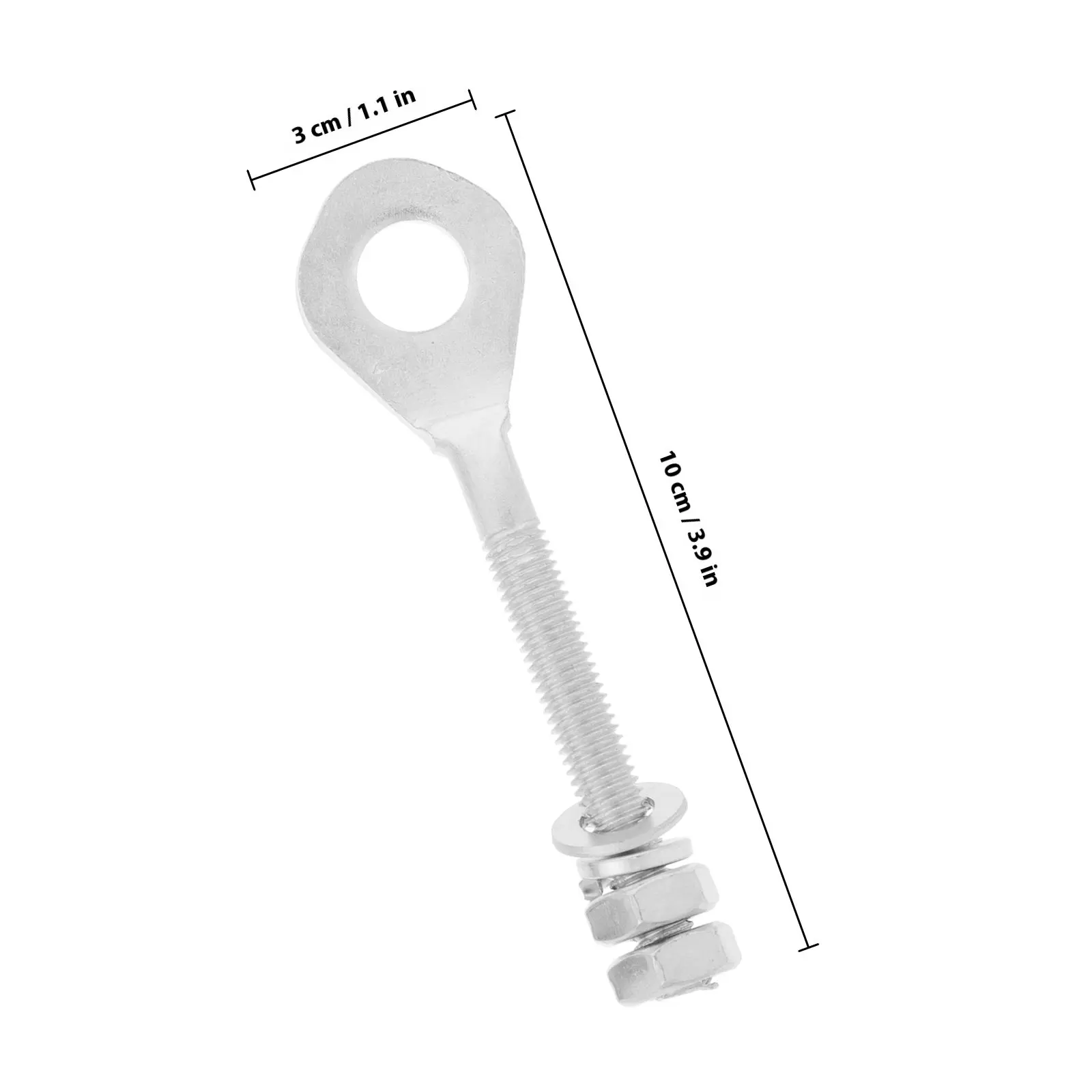 2Pcs Metal Chain Adjuster Screw Universal Fit Motorcycle Atv Scooter Chain Tensioner Accessories Motorcycle Parts