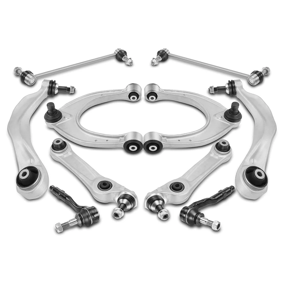 

Front Tie Rod Stabilizer Link Suspension Upper Lower Control Arms Kit for Bmw F10 31126794203 31356777319 31126775967