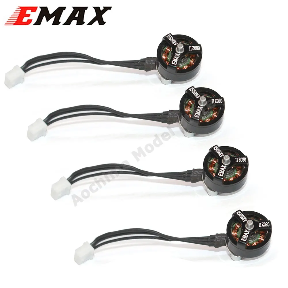 

EMAX Tinyhawk III Spare Parts -0802II 15000KV Motor 0802II-A For FPV Racing Drone RC Airplane Quadcopter