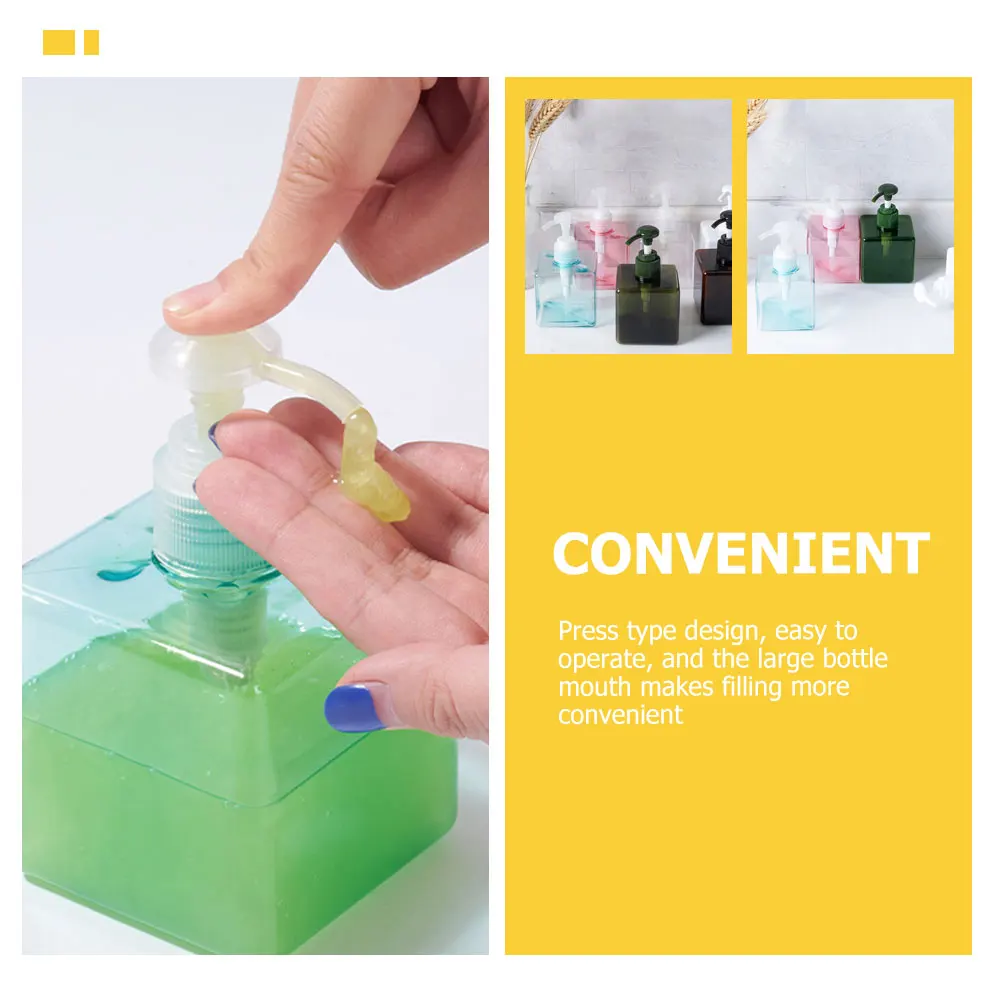 

5 Pcs Shampoo Bottled with Shower Travel Bottles and Conditioner Refill Lotion Dispenser