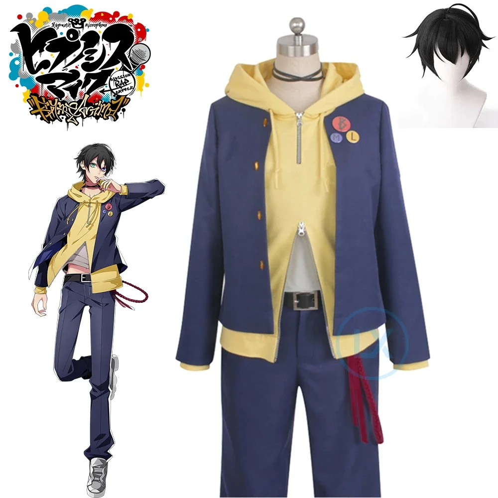 

Game Voice Actor Division Rap Battle Buster Bros MC.L.B Saburo Yamada Cosplay Costume Adult Women Men Outfits Hoodie Halloween