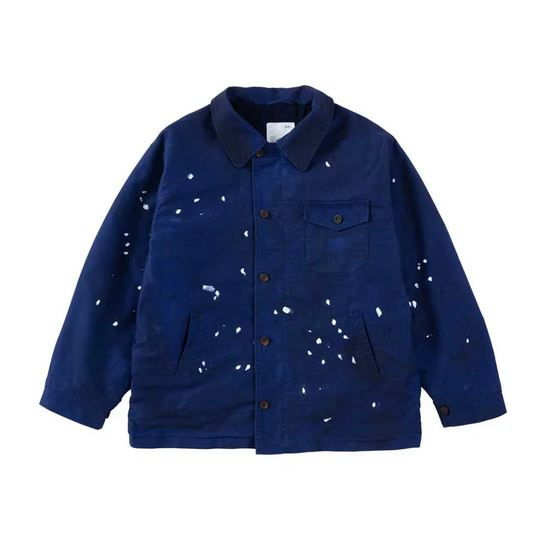 

Куртка-бомбер унисекс с принтом «Краски и чернила» в стиле японского уличного стиля, свободного кроя, на молнии, высокого качества, для повседневной носки и работы