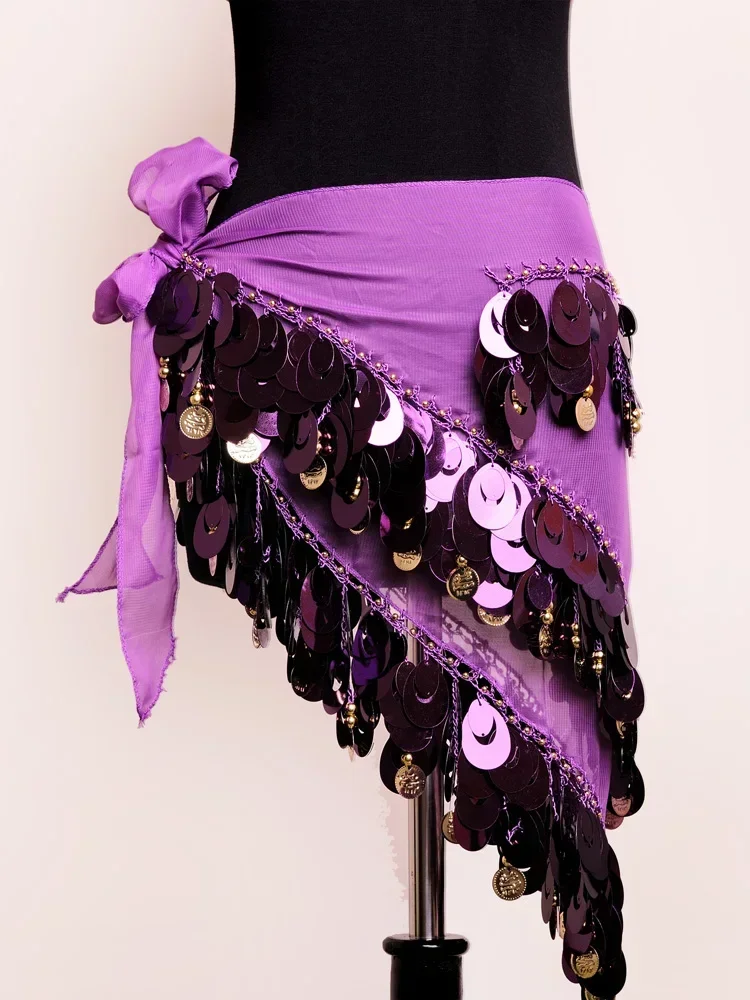 

Belly Dance Costume For Women Sequin belly dancing Belt Tassel Hip Wrap Bellydance Belt Sexy Belly Dance Hip Scarf with Coin