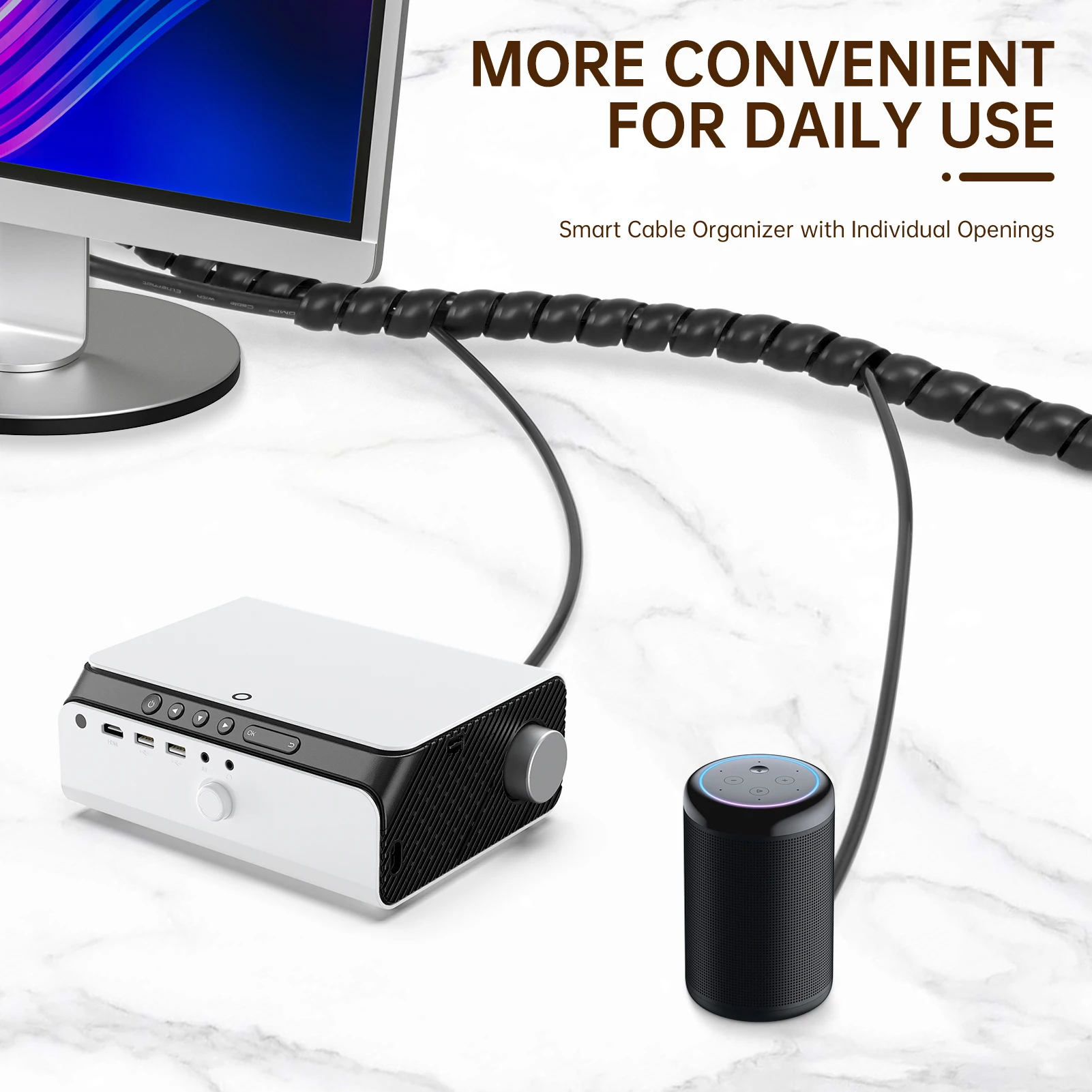 ปลอกสายเคเบิลแบบเกลียว 2/5/10 - Cable Lock Flexible บทวิจารณ์และราคา