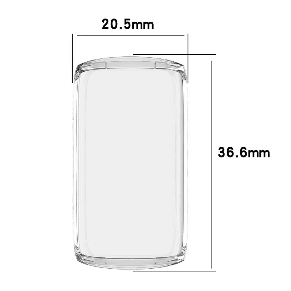 

6Pcs Smartwatch Protection Case Anticollision Tpu Shell Sufficient Quantity Multiple Colors Easy to Share Watch Screen Protector