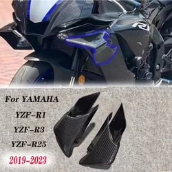 Motorcycle Aerodynamic Winglets For YAMAHA YZF-R1 YZF-R25 2019-2023 YZF-R3 Fixed Wind Wing YZF R1 R3 R25 Fairing Shell