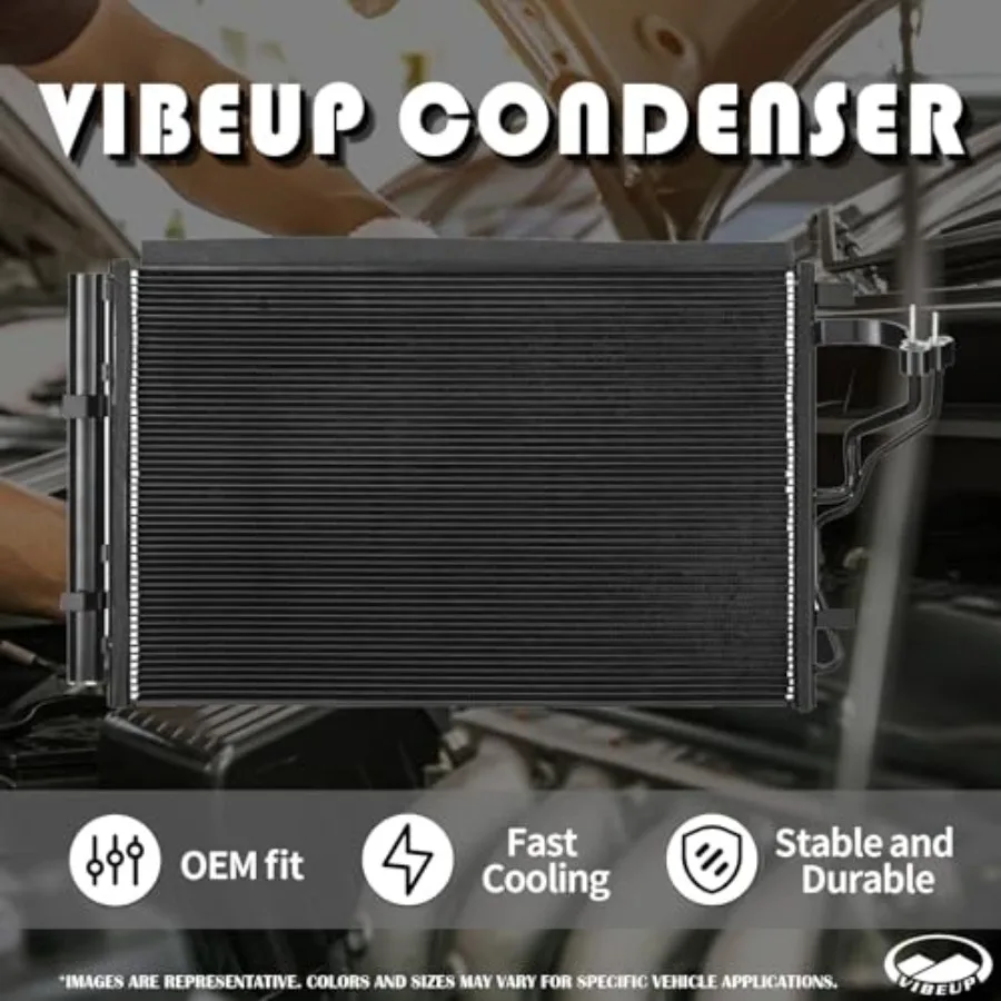 مكثف 4097 متوافق مع محرك Ford Edge 20142012 2.0L L4 لتبريد فعال وأداء موثوق به في السيارات H #2