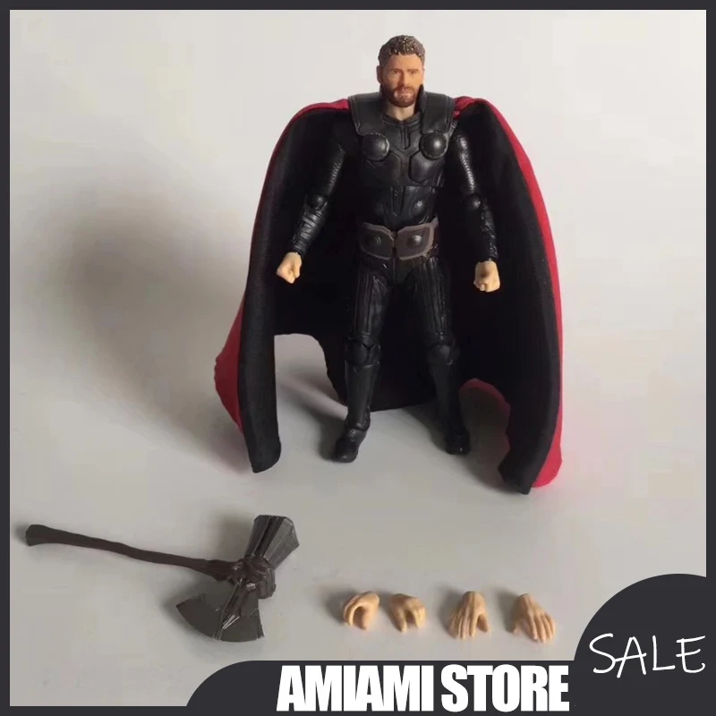 

15 см Poseable Thor Фигурка Эндшпиль WD Модель Фигурка Цветная Коробка Настольный Орнамент Коллекционная Статуя Подарки На День Рождения Игрушки