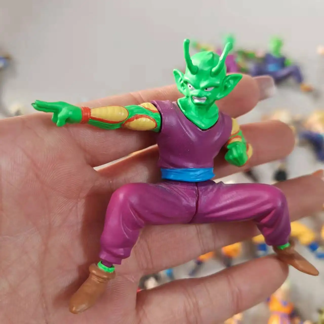 BANDAI figurka postaci z Dragon Ball japoński wersja prawdziwej HG Gachga Naba Vegetajv bez podstawy Model specjalny zabawki